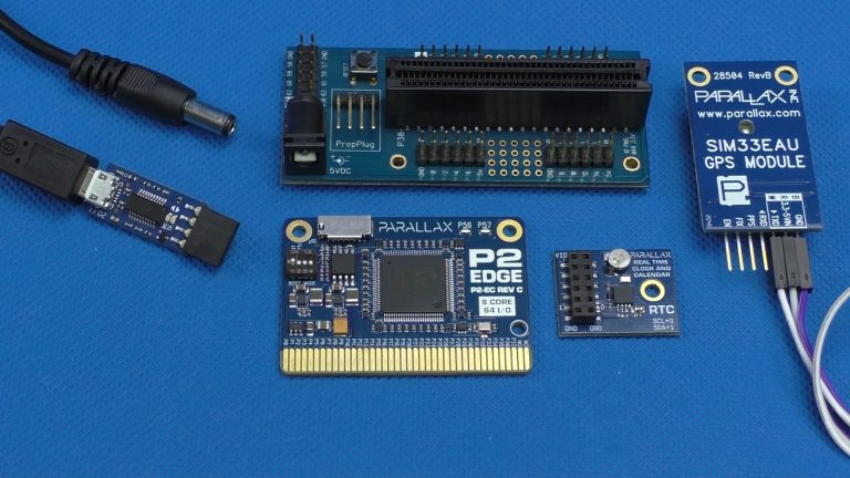 Collection of hardware needed for this Quick Byte, as listed in Parts Used